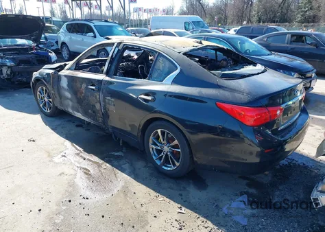 2017 Infiniti Q50 3.0T Signature Edition from USA, damaged, VIN JN1EV7AP7HM740731